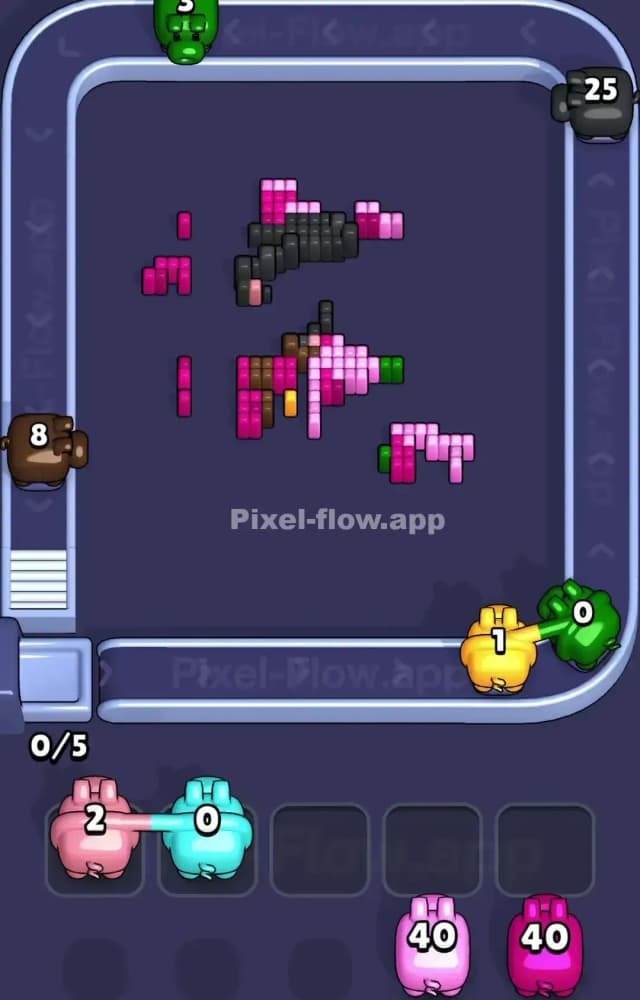 Pixel Flow Level 1453 Solution 3