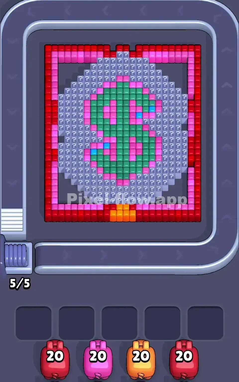 Pixel Flow Level 86 Screenshot