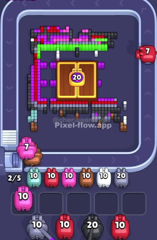 Pixel Flow Level 1733 Solution 2