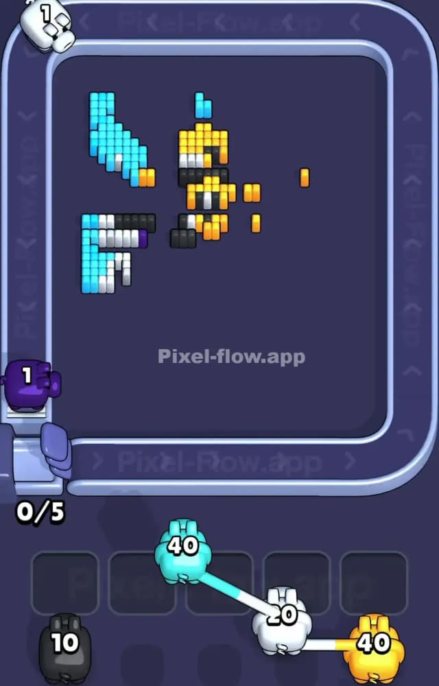 Pixel Flow Level 1440 Solution 3