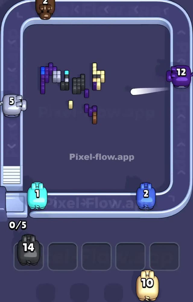 Pixel Flow Level 1094 Solution 3