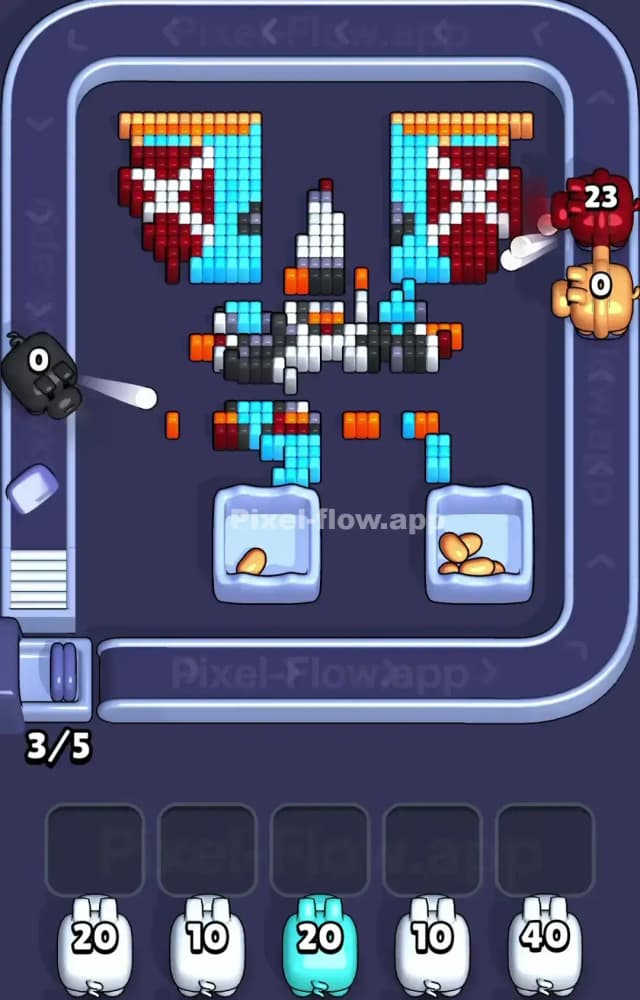 Pixel Flow Level 1256 Solution 2