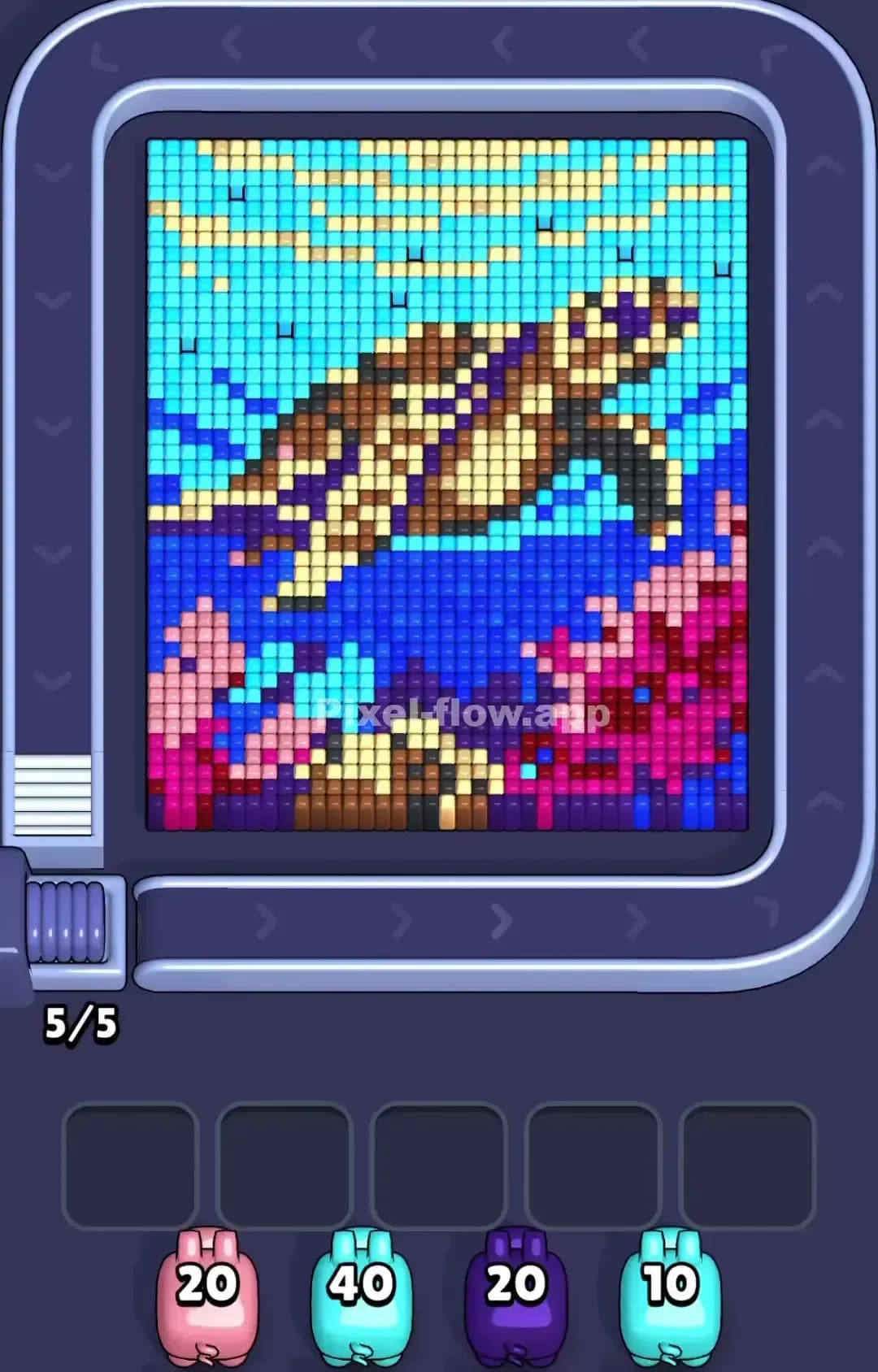 Pixel Flow Level 1173 Screenshot