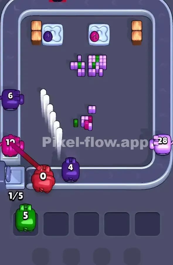 Pixel Flow Level 362 Solution 3