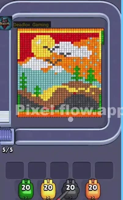 Pixel Flow Level 474 Screenshot