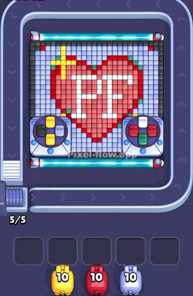 Pixel Flow Level 1752 Gameplay