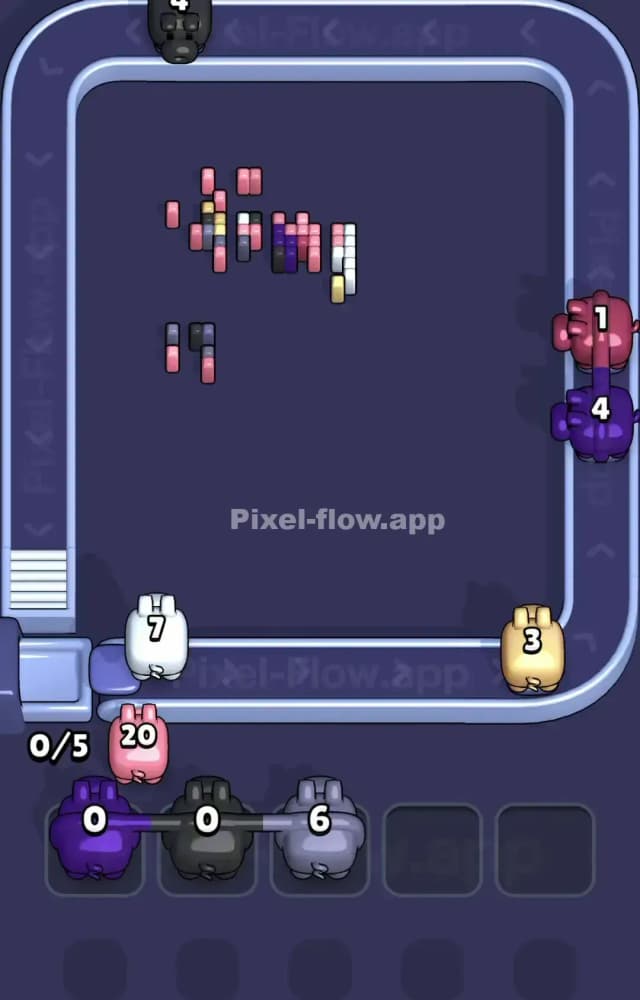 Pixel Flow Level 1525 Solution 3