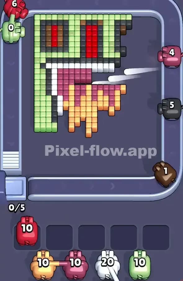 Pixel Flow Level 416 Solution 2
