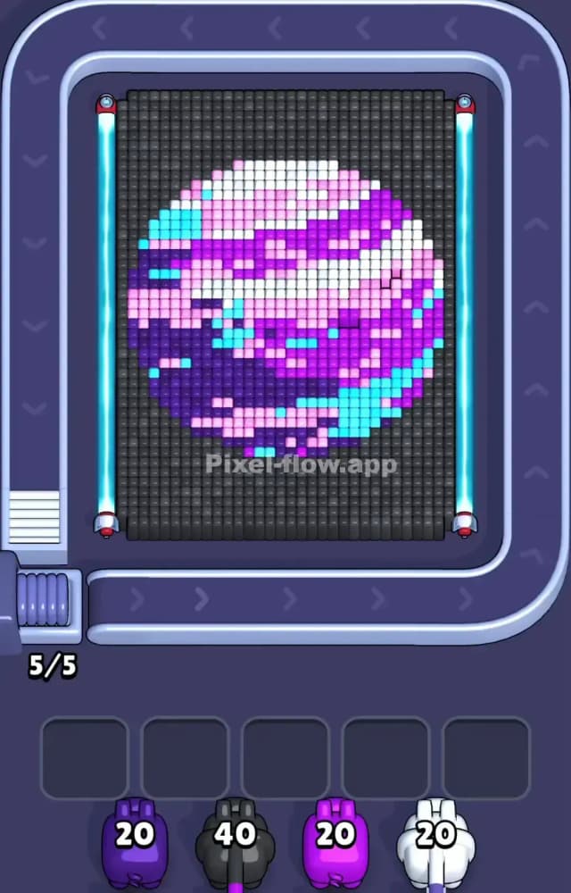 Pixel Flow Level 1093 Gameplay