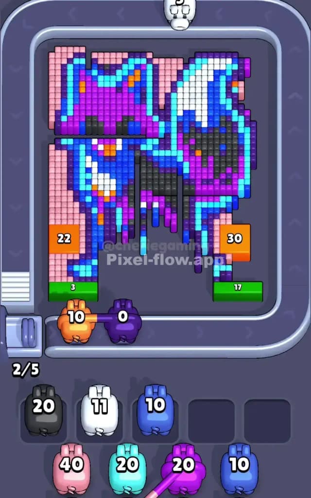Pixel Flow Level 625 Solution 1