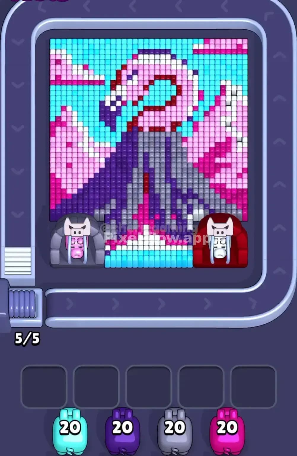 Pixel Flow Level 1778 Screenshot