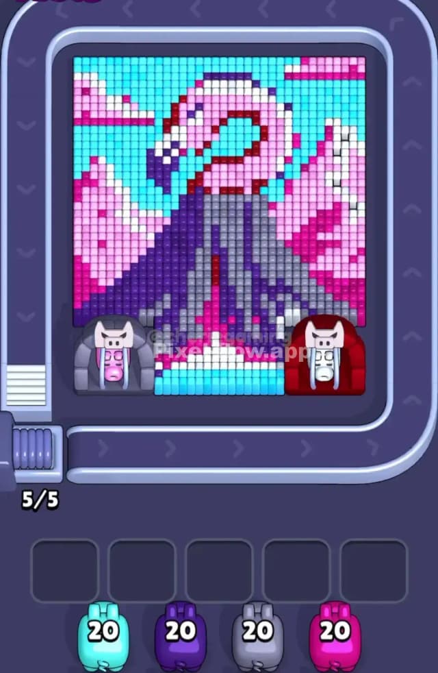 Pixel Flow Level 1778 Gameplay