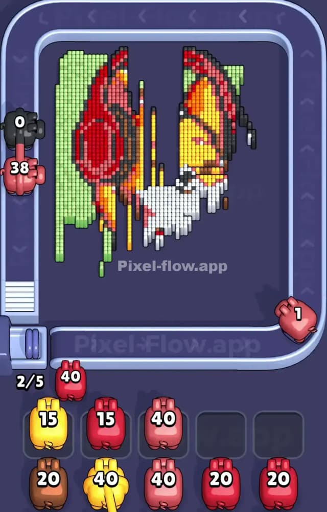 Pixel Flow Level 1099 Solution 2