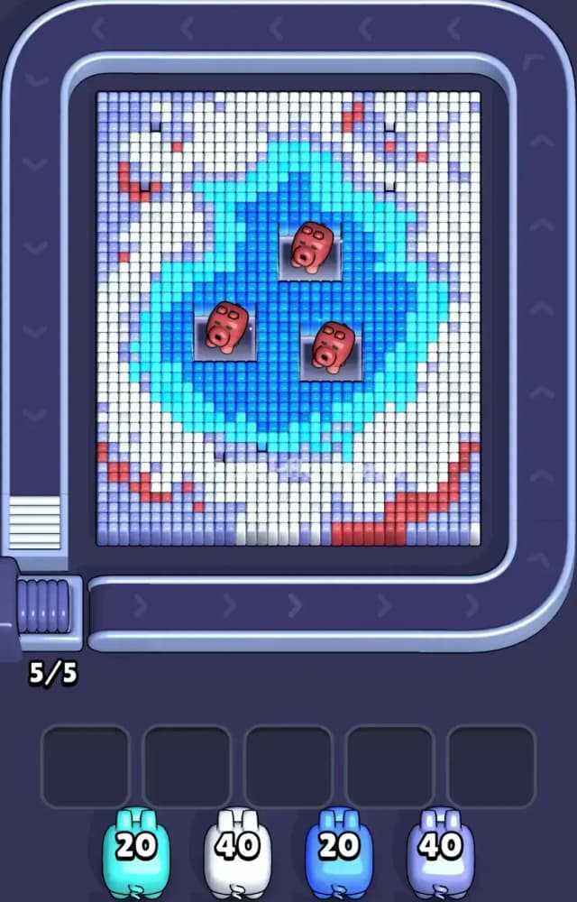 Pixel Flow Level 1177 Gameplay