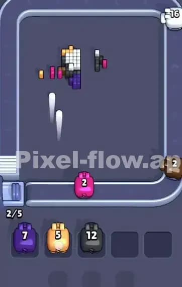 Pixel Flow Level 390 Solution 3