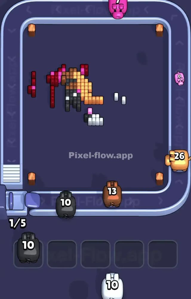 Pixel Flow Level 1301 Solution 3