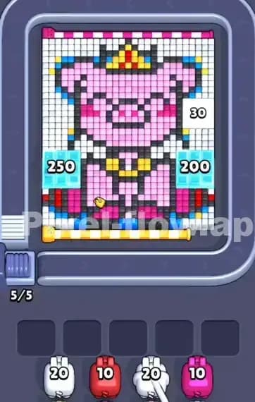 Pixel Flow Level 420 Gameplay