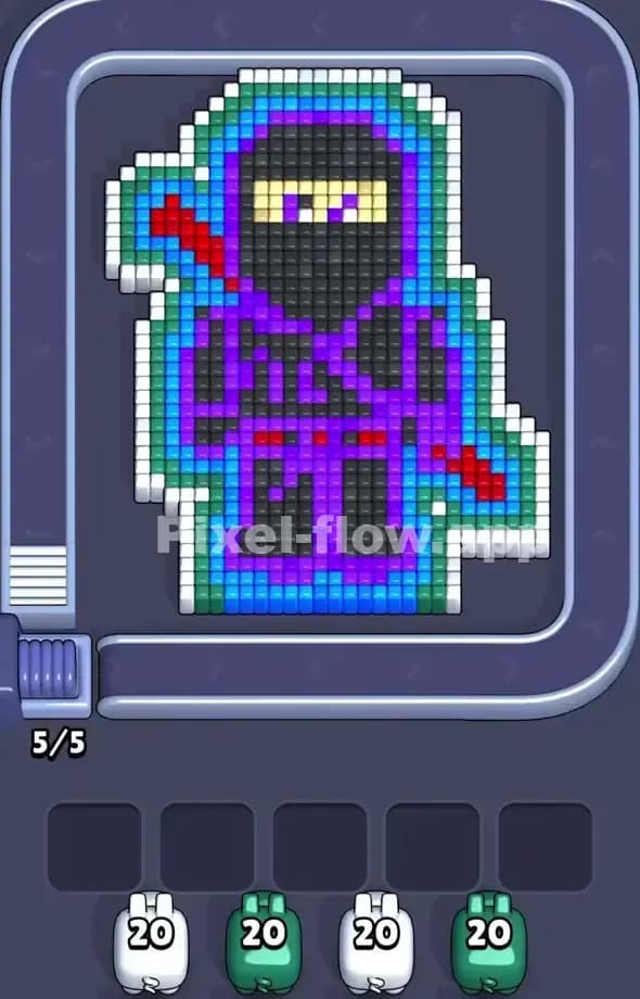 Pixel Flow Level 539 Screenshot