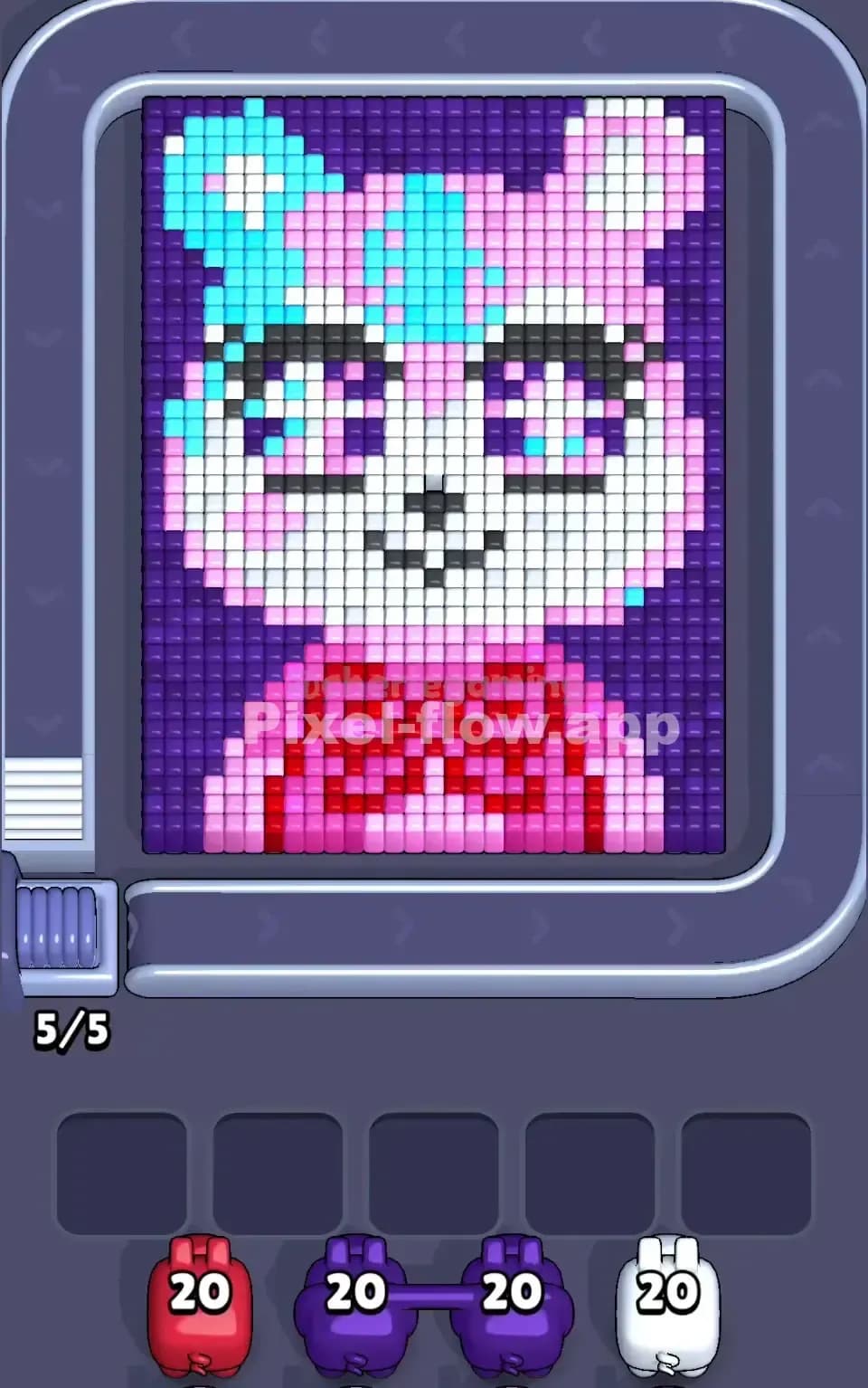 Pixel Flow Level 218 Screenshot