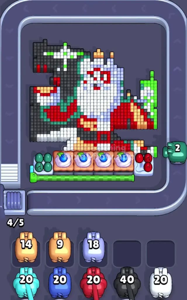 Pixel Flow Level 594 Solution 2