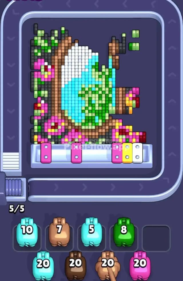 Pixel Flow Level 1629 Solution 1