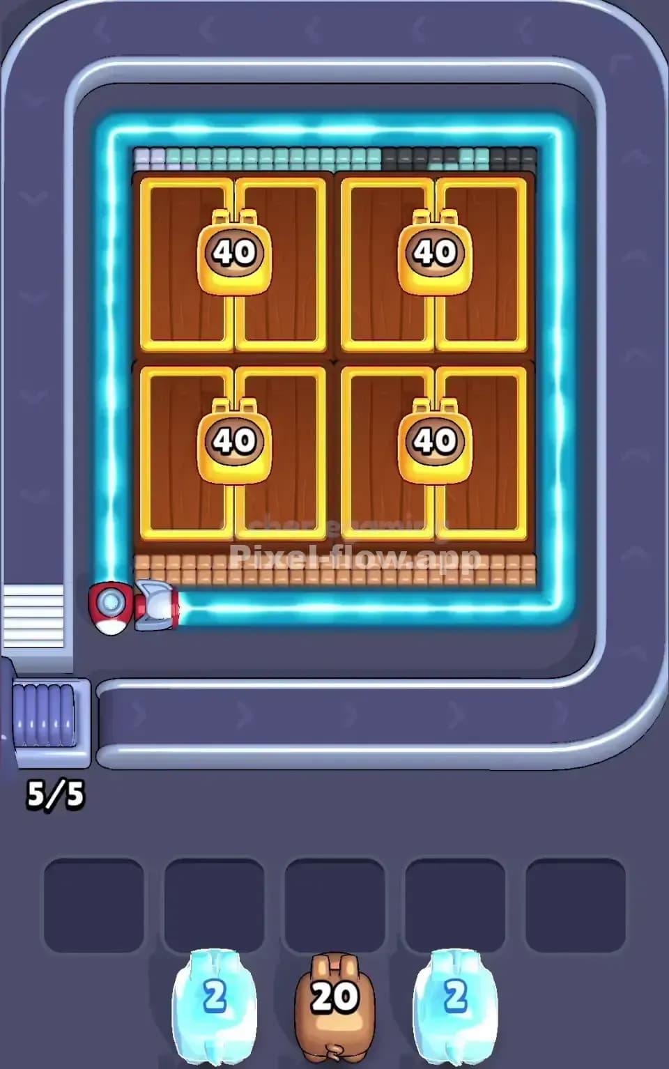 Pixel Flow Level 544 Screenshot