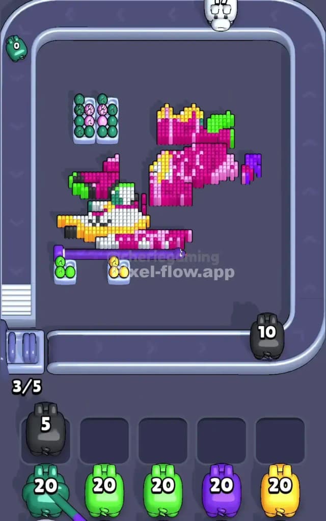 Pixel Flow Level 536 Solution 2
