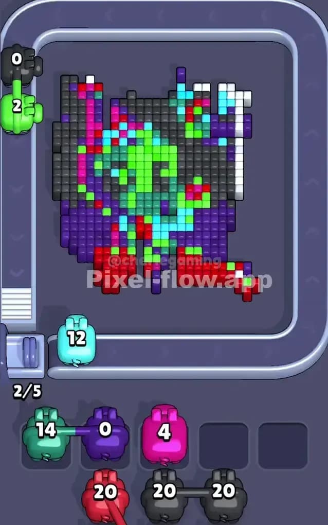 Pixel Flow Level 270 Solution 1