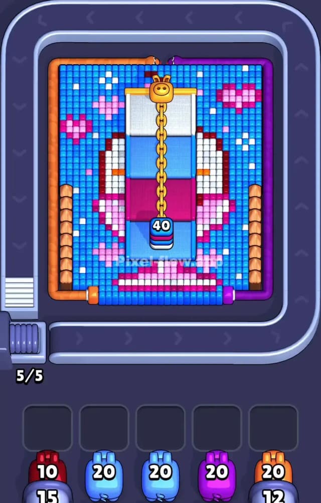 Pixel Flow Level 952 Gameplay