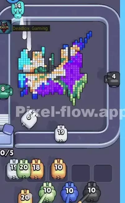 Pixel Flow Level 450 Solution 2