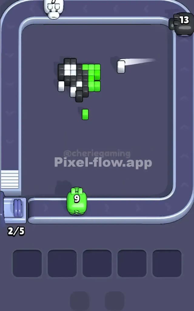 Pixel Flow Level 171 Solution 3