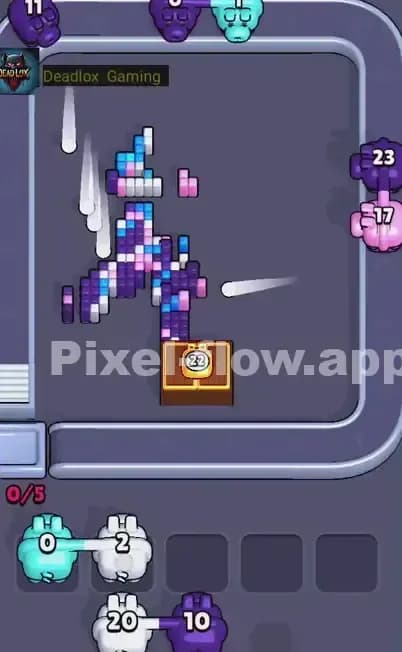 Pixel Flow Level 463 Solution 3