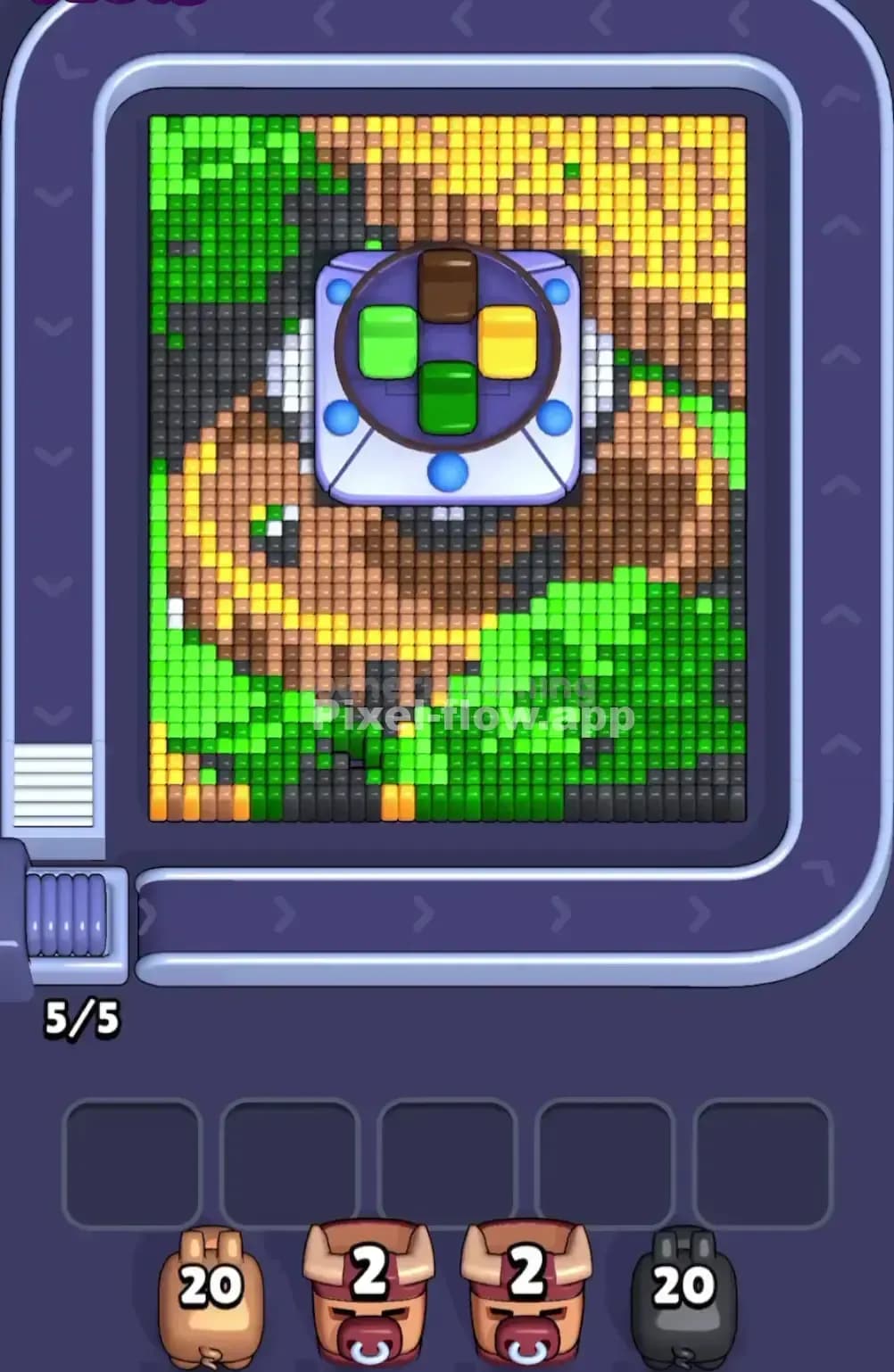 Pixel Flow Level 1646 Screenshot