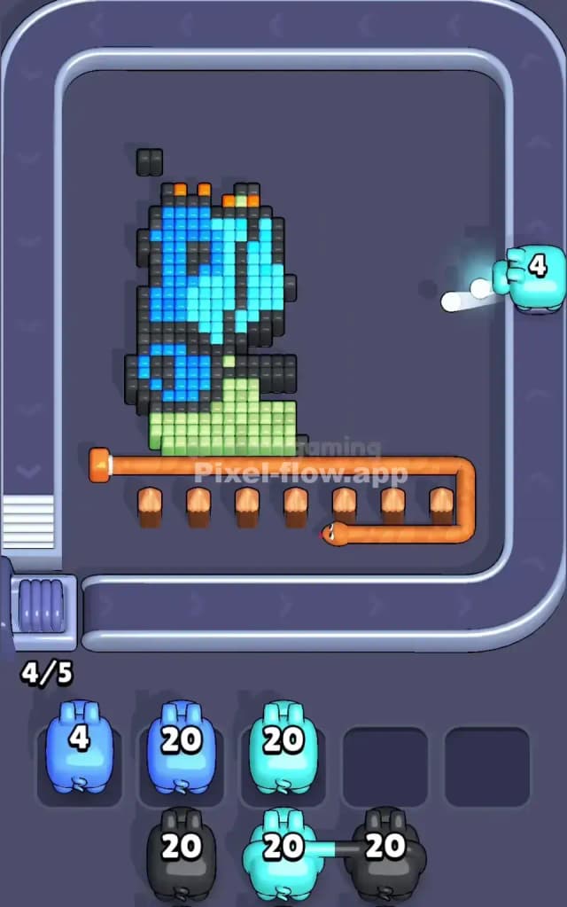 Pixel Flow Level 430 Solution 2