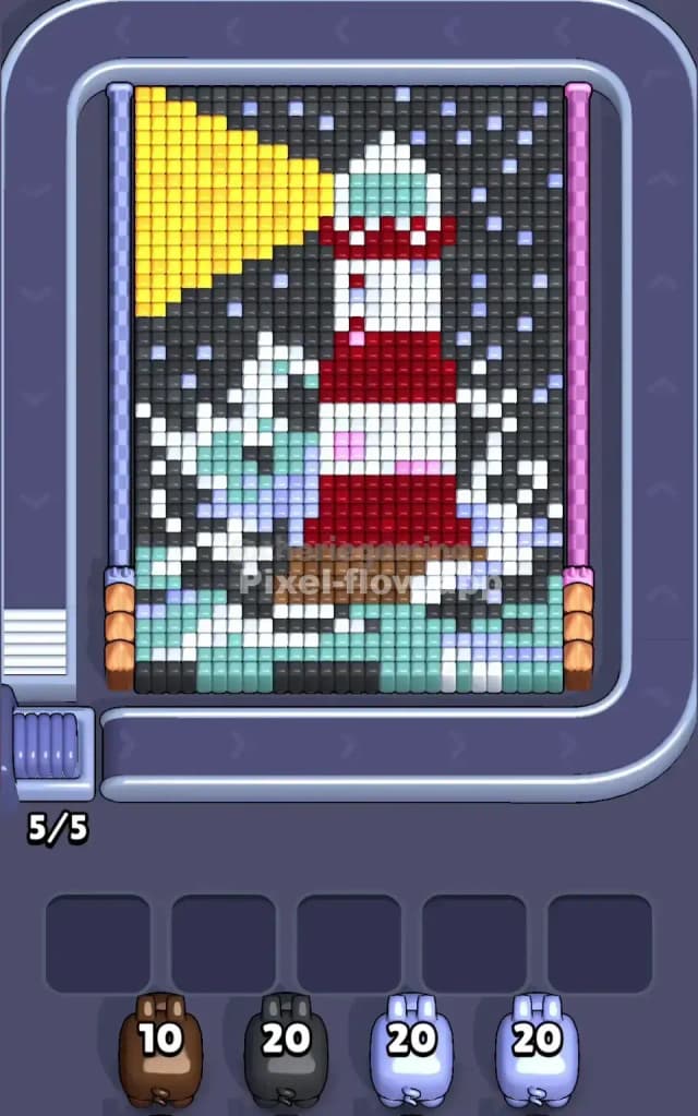Pixel Flow Level 532 Gameplay