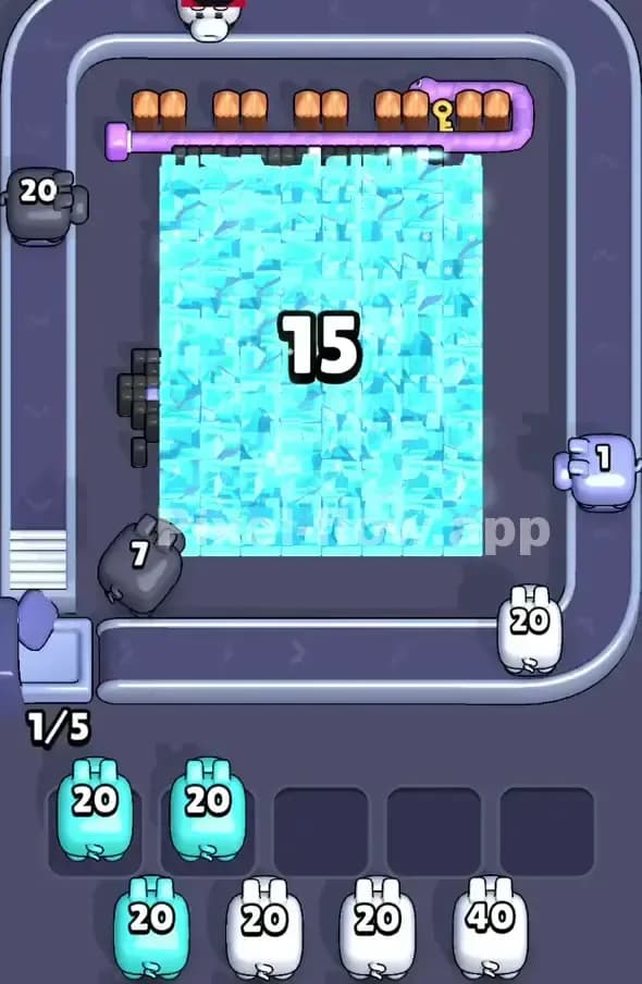 Pixel Flow Level 365 Solution 1