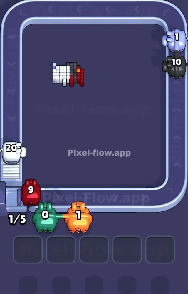 Pixel Flow Level 1057 Solution 3
