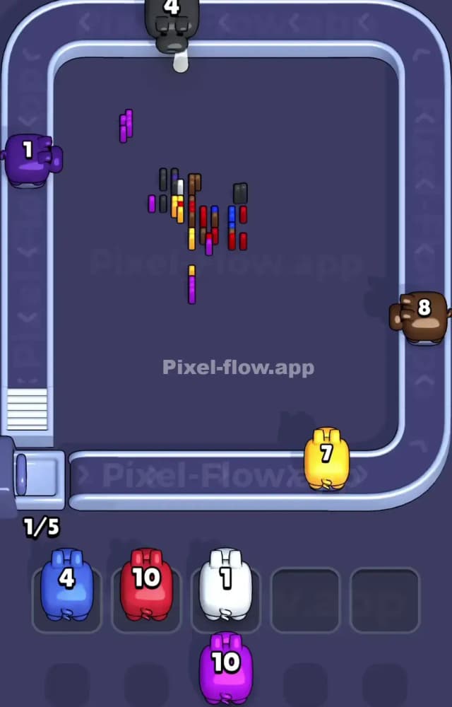 Pixel Flow Level 1079 Solution 3