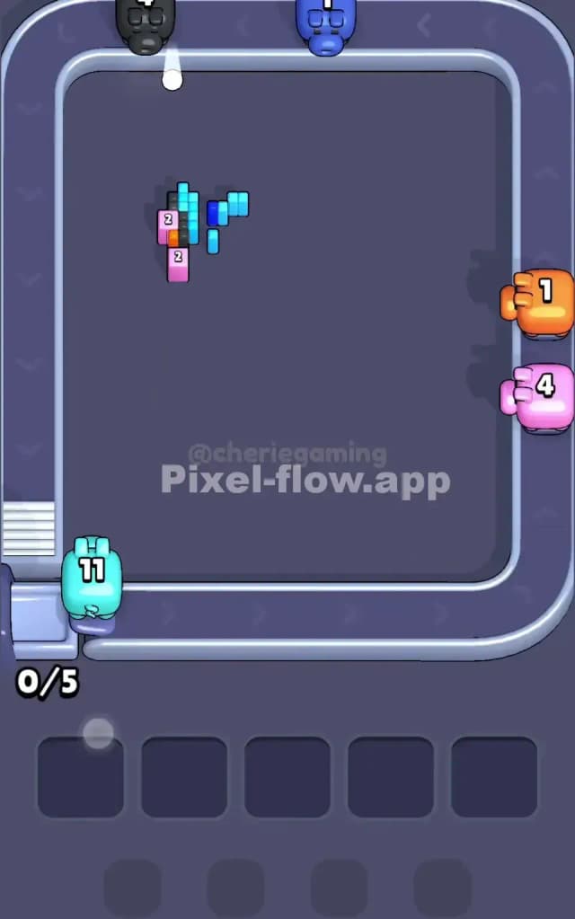 Pixel Flow Level 239 Solution 3