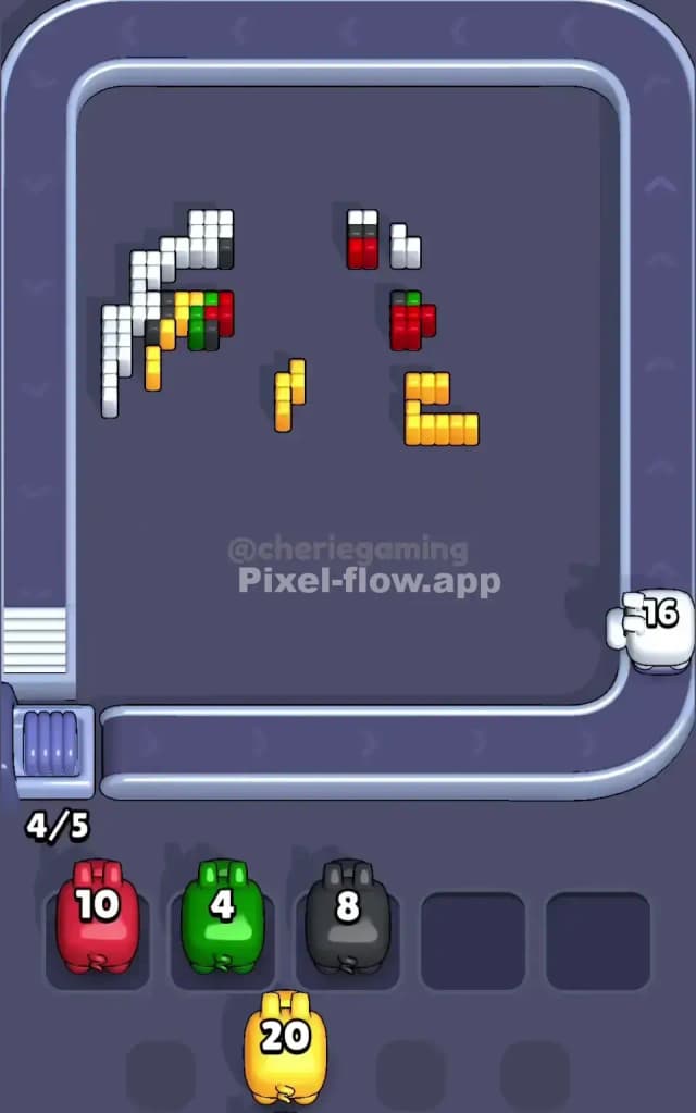 Pixel Flow Level 394 Solution 3