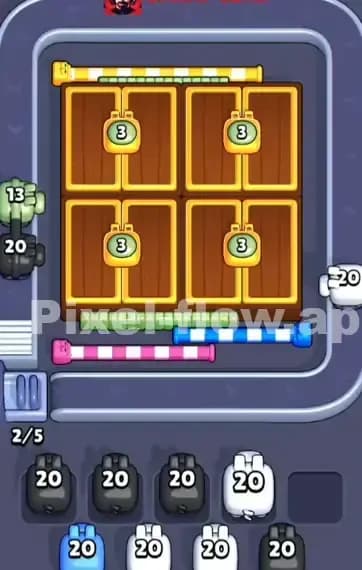 Pixel Flow Level 354 Solution 1