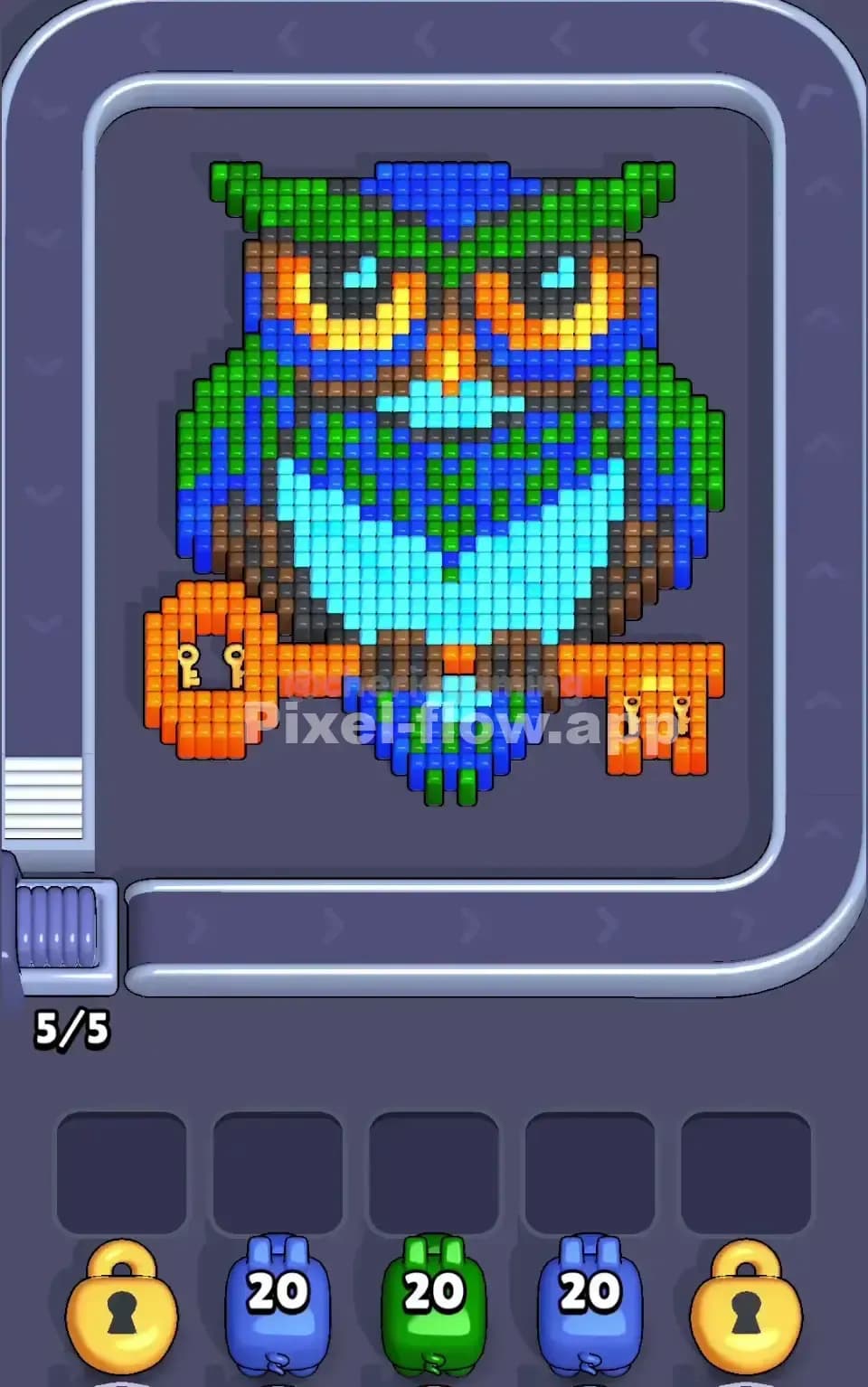 Pixel Flow Level 98 Screenshot