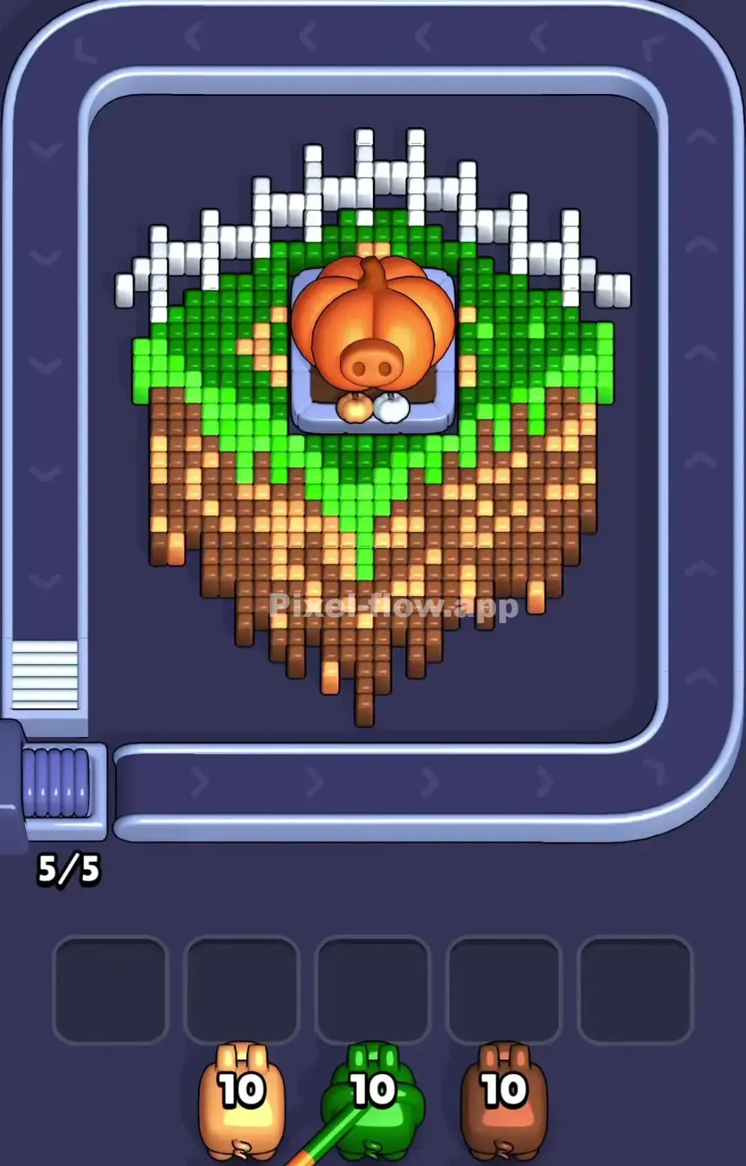 Pixel Flow Level 973 Screenshot