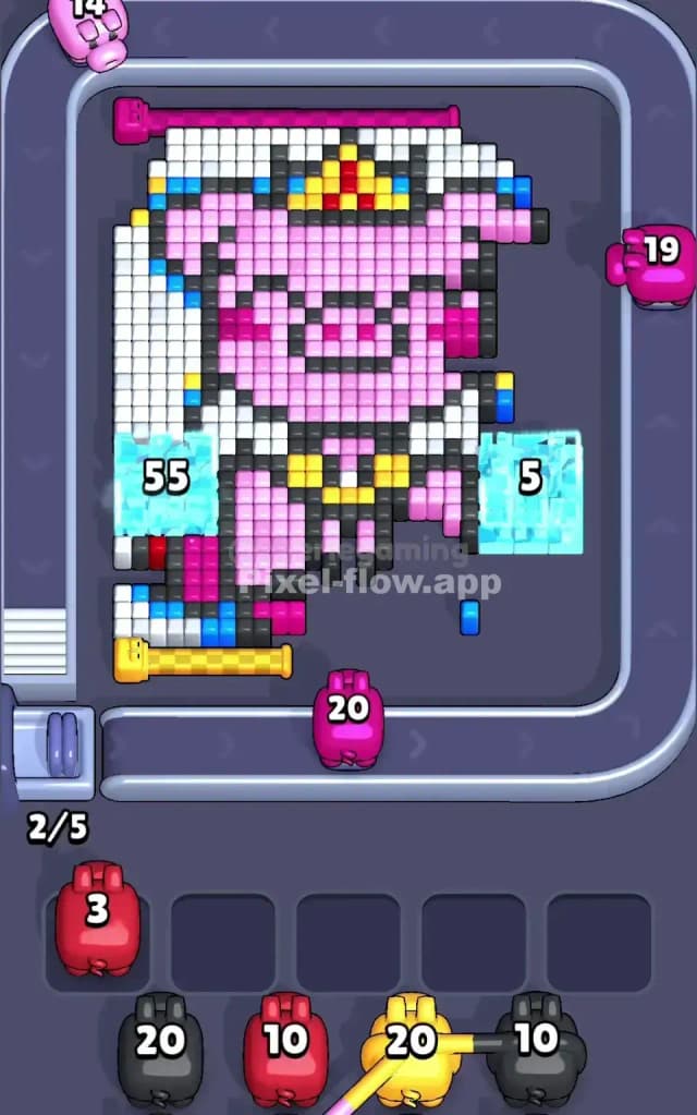 Pixel Flow Level 420 Solution 1