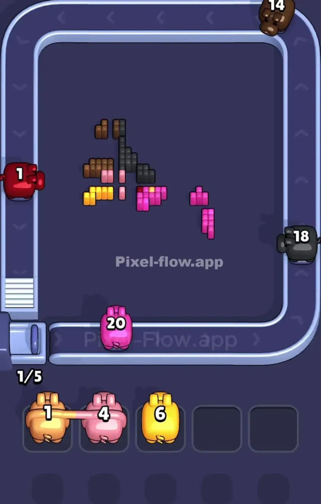 Pixel Flow Level 949 Solution 3