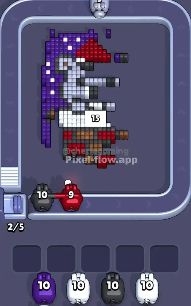 Pixel Flow Level 411 Solution 2