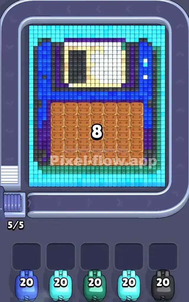 Pixel Flow Level 299 Screenshot