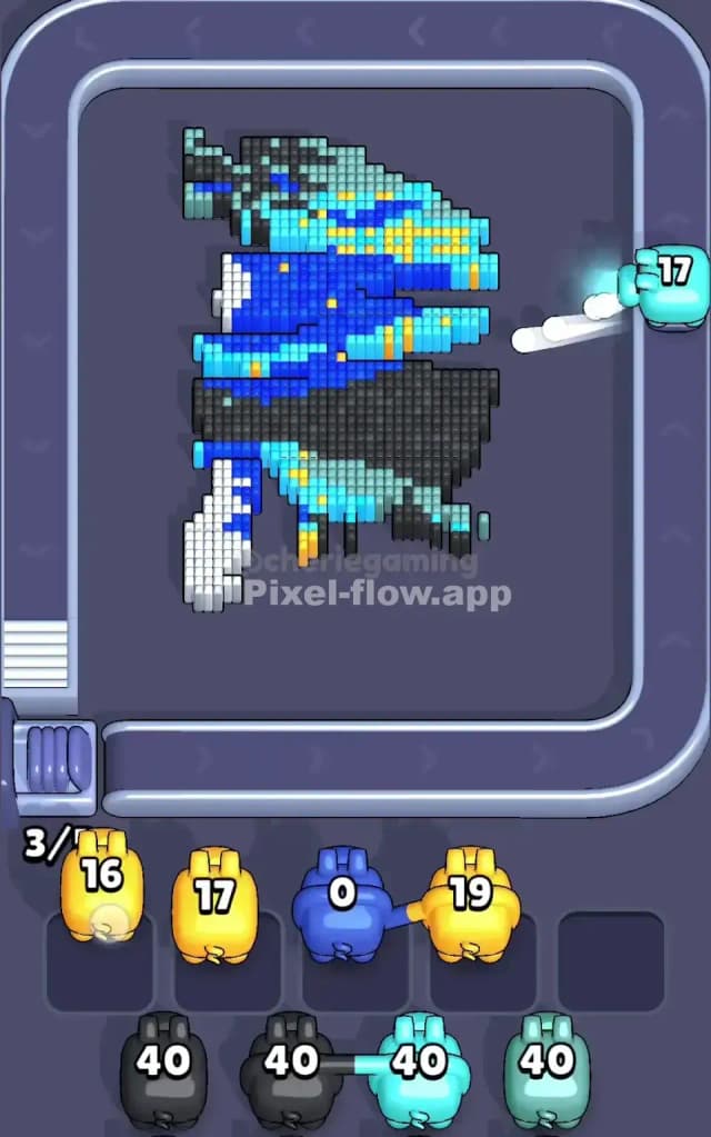 Pixel Flow Level 535 Solution 2