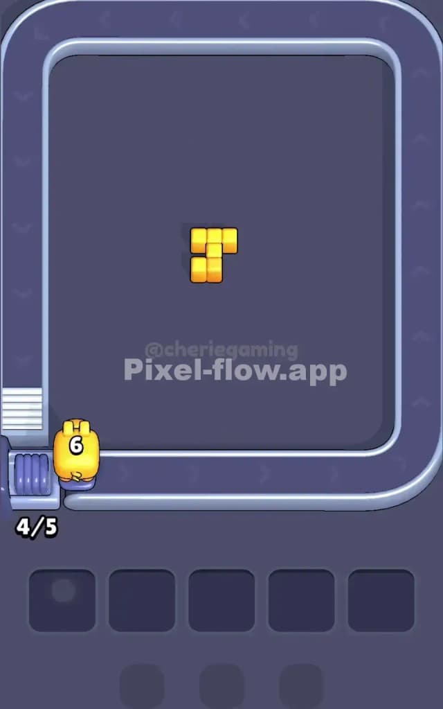 Pixel Flow Level 9 Solution 3