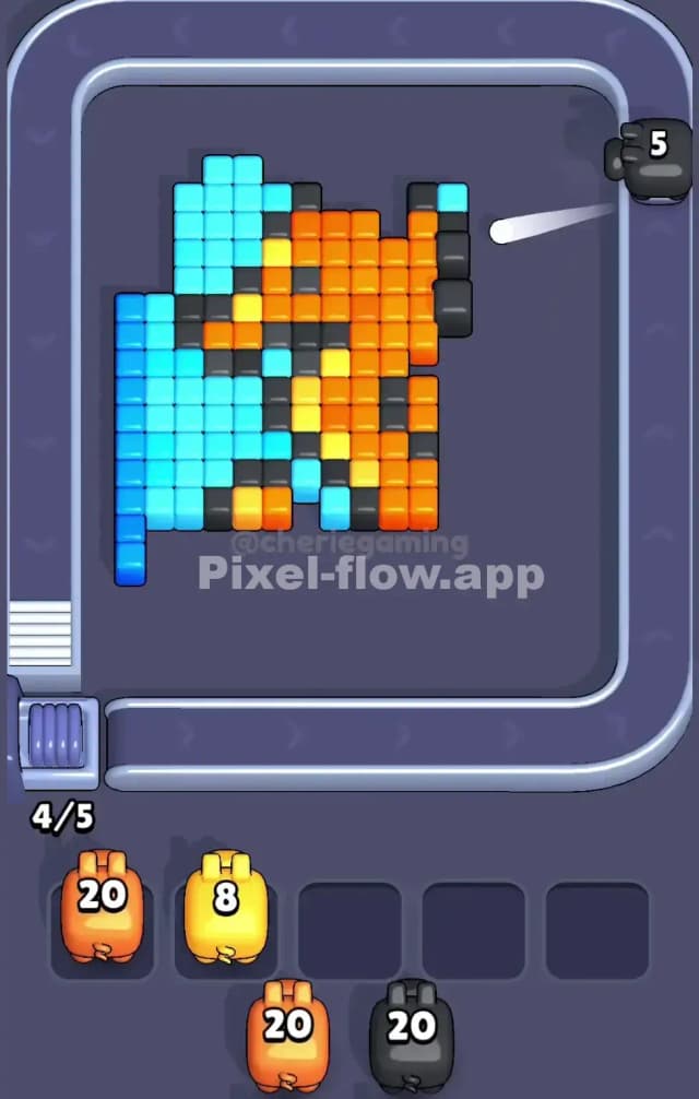 Pixel Flow Level 230 Solution 2